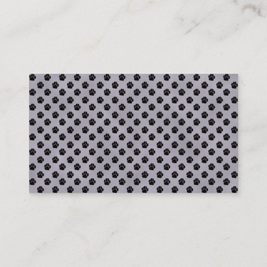 シベリア・ハスキー 名刺 (裏面)