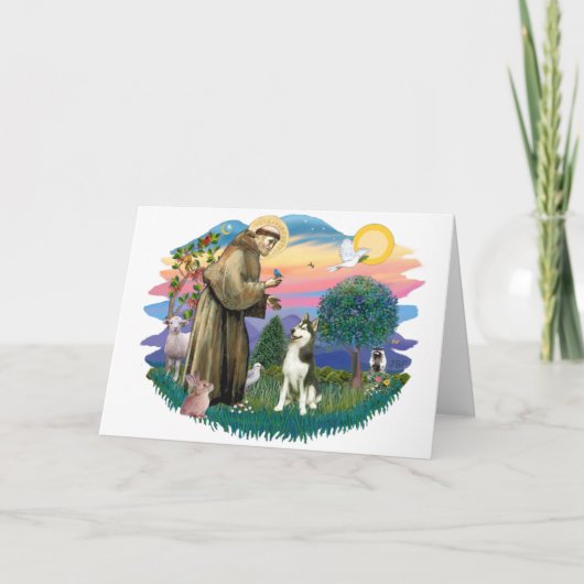 シベリア・ハスキー(#3) カード (正面)