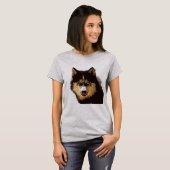 シベリア・ハスキー Tシャツ (正面フル)