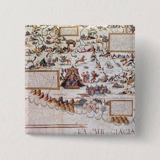 シベリア 缶バッジ (正面)