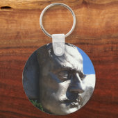 シベリウスの頭 キーホルダー (正面)