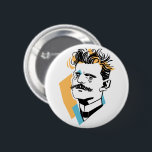 シベリウス 缶バッジ<br><div class="desc">ジャン・シベリウス素晴らし、フィンランドの作曲家でバイオリニスト</div>