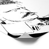 シベリウス: Sketch by Albert Engstorem (1904) ポスター (角)