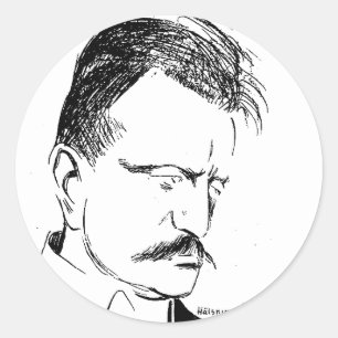シベリウス: Sketch by Albert Engstorem (1904) ラウンドシール