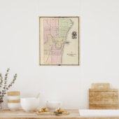 シボイガン市、シボイガンの郡庁所在地 ポスター (キッチン)