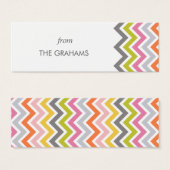 シボカラフルロンカスタムギフトラベル (正面&裏面)