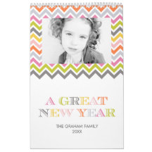 シボカラフルロン写真カレンダー