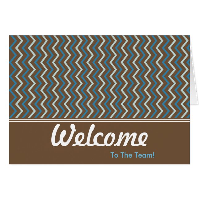 シボカラフルロン従業員チームカードへようこそ (正面横)