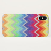 シボカラフルロン模様の虹色 Case-Mate iPhoneケース (裏面(横))