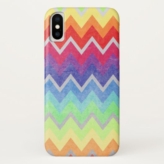 シボカラフルロン模様の虹色 Case-Mate iPhoneケース (裏面)