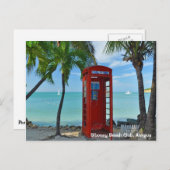 シボニービーチクラブアンティグア ポストカード (正面/裏面)