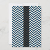 シボフォーマルロモダンン卒業パーティー招待状 招待状 (裏面)