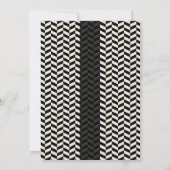 シボフォーマルロモダンン卒業パーティー招待状 招待状 (裏面)