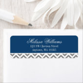 シボモダンロン海軍ブルーグレー ラベル (インサイチュ)