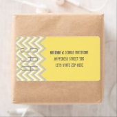 シボモダンロン灰色、黄結婚色 ラベル (インサイチュ)