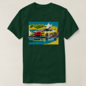 シボレーカマロ5 Tシャツ (デザイン正面)