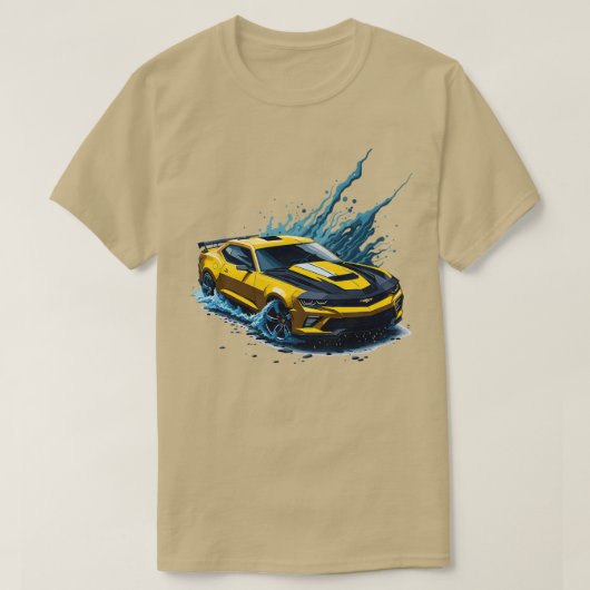 シボレーカマロ6 Tシャツ (デザイン正面)