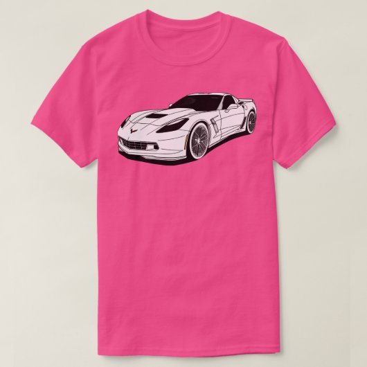 シボレーコルベットZ06 1 Tシャツ (デザイン正面)