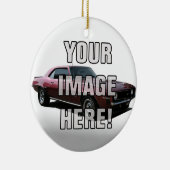 シボレー・カマロの写真-あなたの車を加えて下さい セラミックオーナメント (右)