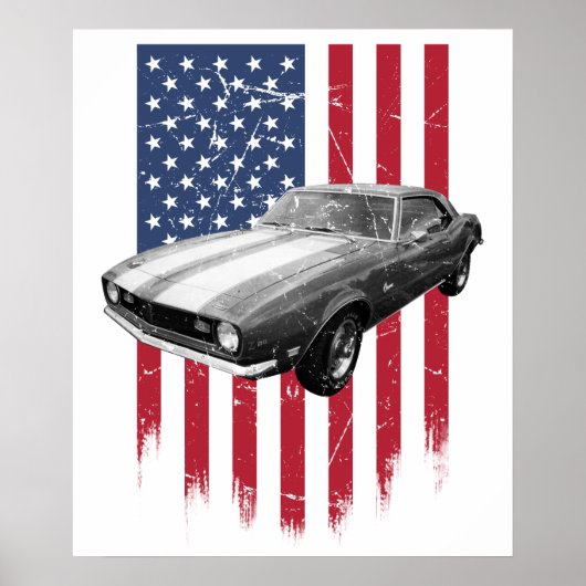 シボレー カマロ z28 ポスター (正面)