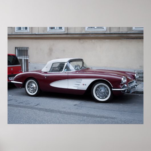 シボレー・コルベット ポスター (正面)