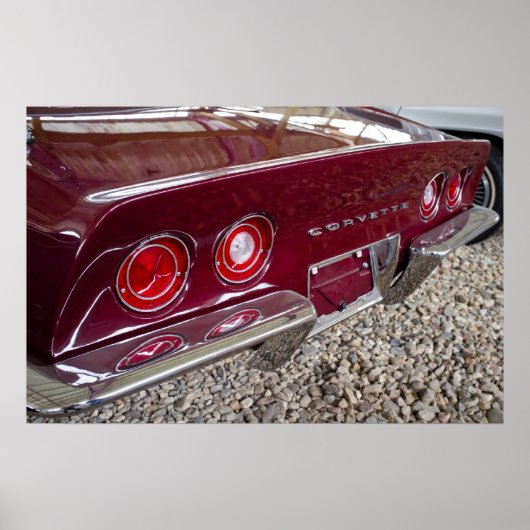 シボレー・コルベット ポスター (正面)