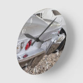 シボレー・コルベット ラウンド壁時計 (傾斜)