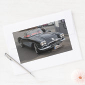 シボレー・コルベット 長方形シール (封筒)