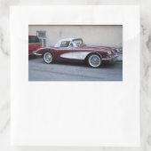 シボレー・コルベット 長方形シール (バッグ)