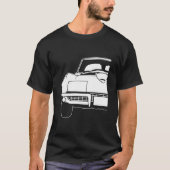 シボレー コルベット 1976 C2 3 Tシャツ (正面)
