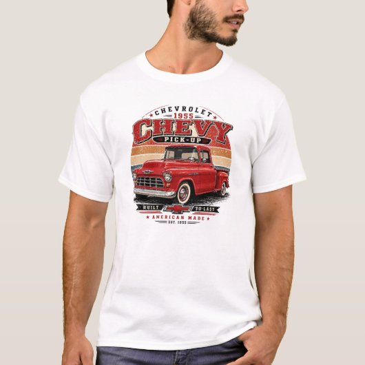 シボレー ピックアップ クラシック Tシャツ (正面)