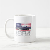 シボレー モンテカルロ ブルー 1984 コーヒーマグカップ (左)