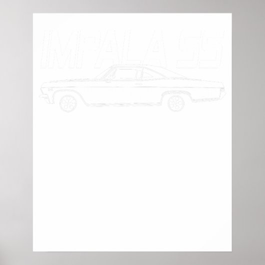 シボレー 1965 Impala ss 2 ポスター (正面)