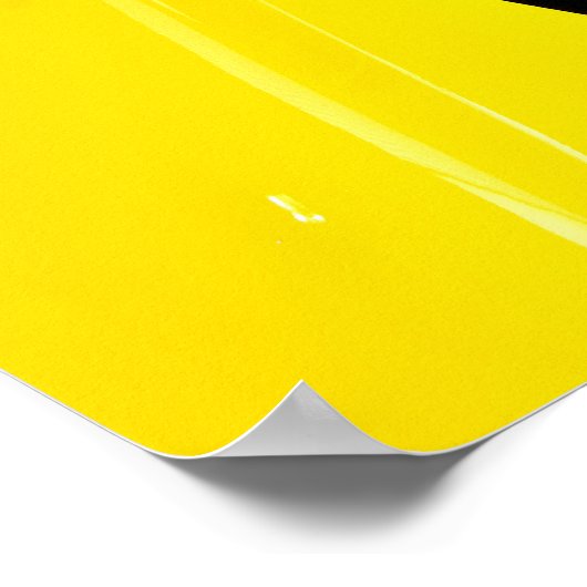 シボレーCorvette C7.R前面 ポスター (角)