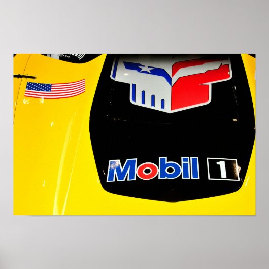 シボレーCorvette C7.R前面 ポスター (正面)