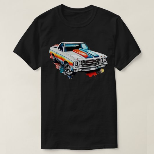 シボレーEl Camino 1973 2 Tシャツ (デザイン正面)