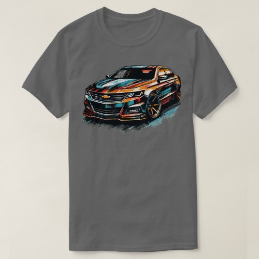 シボレーImpala 13 Tシャツ (デザイン正面)