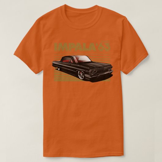 シボレーIMPALA 1 Tシャツ (デザイン正面)