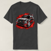 シボレーSilverado 5 Tシャツ (デザイン正面)