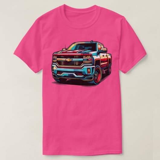 シボレーSilverado 6 Tシャツ (デザイン正面)
