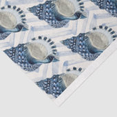 シボロンの背景にブルーグリーンのコンチシェル 薄葉紙 (詳細)