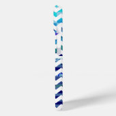 シボロンの青パターン（の模様が）ある色 Case-Mate iPhoneケース (裏面 / 左)