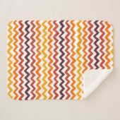 シボロンオレンジ秋 シェルパブランケット (正面(横))