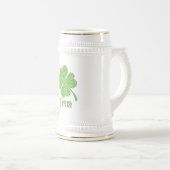 シボロンフォーリーフクローバー ビールジョッキ (正面右)