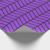 シボロンラッピング紙 – 黒と紫 |XL| ラッピングペーパー (角)