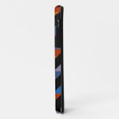 シボ数々のロンのジグザグ型ストライプパターン Case-Mate iPhoneケース (裏面/左)