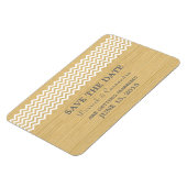 シボ素朴ロン日付磁石、アイボリー マグネット (左側)