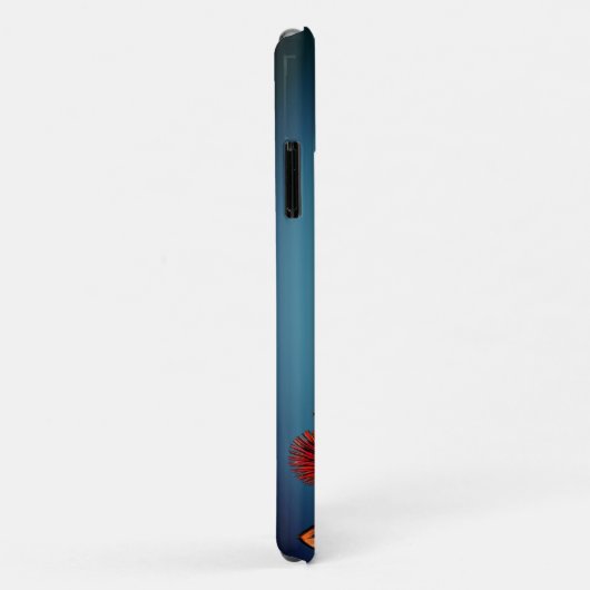 シマウマおもしろいカワイイ動物園の動物パーティー帽子メガネ Case-Mate iPhoneケース (裏面/右)