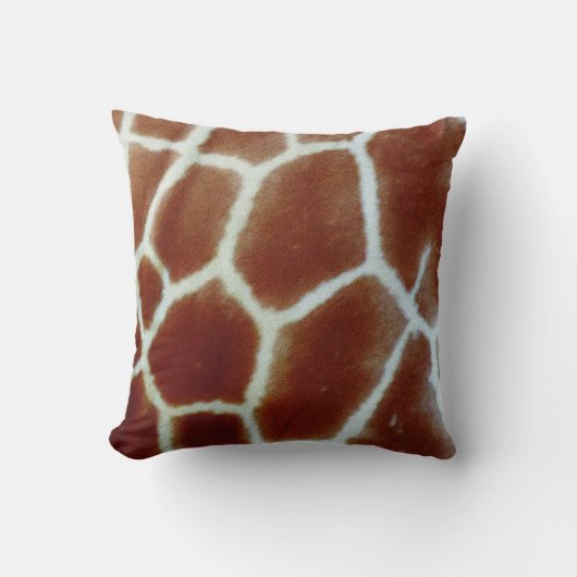 シマウマおよびキリンの枕クッション クッション (正面)