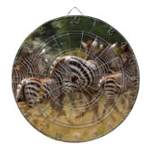 シマウマが移動:千マイルの旅 ダーツボード (正面)